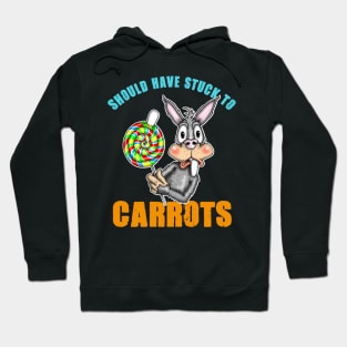 Funny Easter Bunny Candy Hoodie